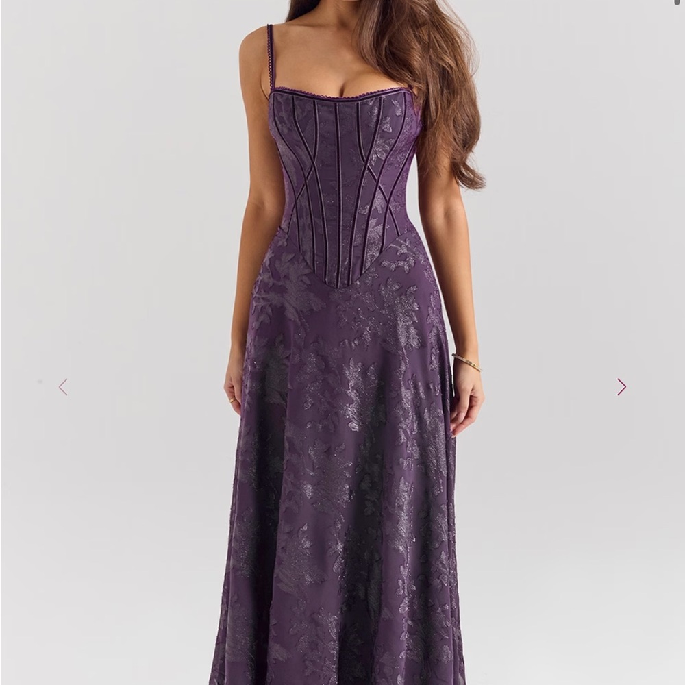 House of CB Esme dress in purple, M